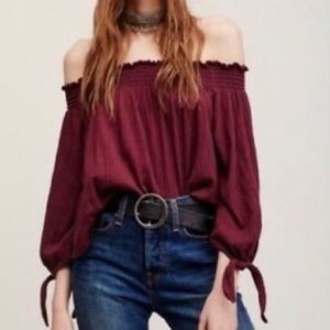 Free People Off The Shoulder Top